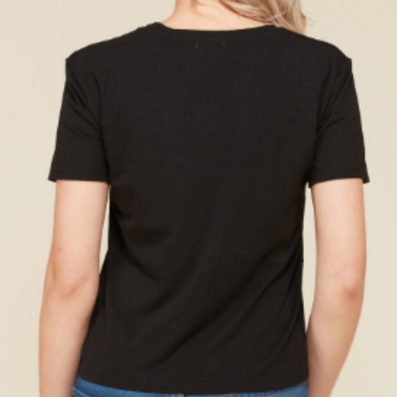 Black Crop Top - Picture 3 of 3